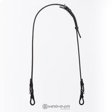 Indlæs billede til gallerivisning Nakkerem til islænder fra Hrimnir Collection - headstall bitstraps for icelandic horse from Hrimnir Collection