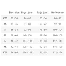 Indlæs billede til gallerivisning Størrelsesguide for hrimnir stævne jakke hos debelmose rideudstyr