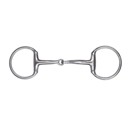 2 delt muffebid til islænder fra EQUES rideudstyr - Single jointed snaffle bit for icelandic horses from EQUES equipement