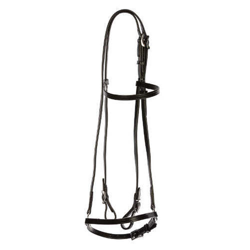 Hannoveransk næserem trense fra EQUES rideudstyr til islænder - drop noseband headstall from EQUES equipement for icelandic horses