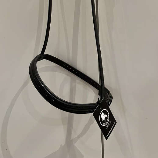 Engelsk næserem fra Draupnir ORKA  kollektionen til islandsk hest - english flash noseband from Draupnir ORKA collection for icelandic horses